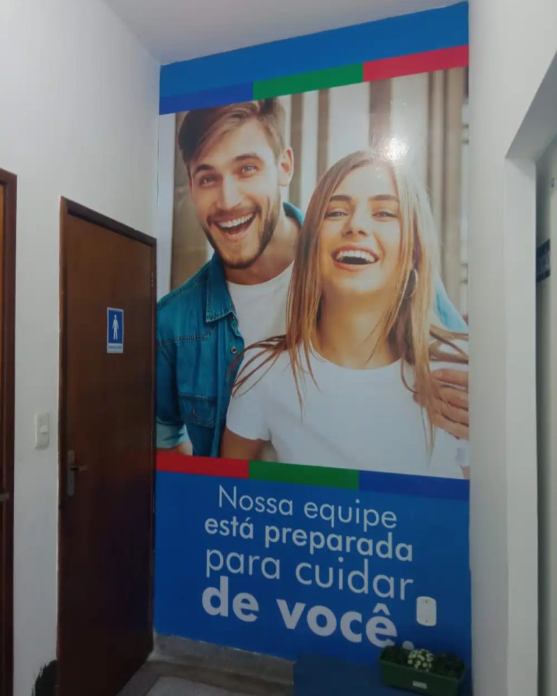 Adesivo parede - Odontologia - 01