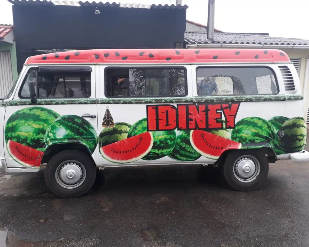 Personalização de Frotas - Kombi - Idiney Melancias - 01